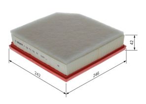 Bosch F 026 400 749 - Vzduchový filter -