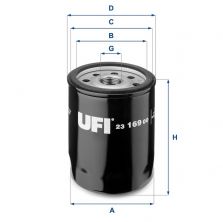 UFI 23.169.00 - Olejový filter