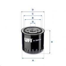 UFI 23.564.00 - Olejový filter