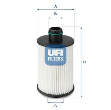 UFI 25.088.00 - Olejový filter