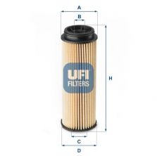 UFI 25.252.00 - Olejový filter