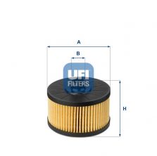UFI 25.145.00 - Olejový filter