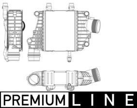 Mahle CI 410 000P - Chladič plniaceho vzduchu