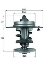 Mahle TX 80 83 - Termostat -