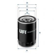 UFI 23.242.00 - Olejový filter
