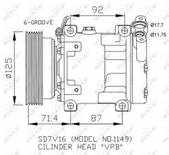 NRF 32267 - Kompresor -