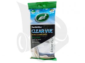 Turtle Wax ClearVue Glass Cleaner Wipes, 24ks