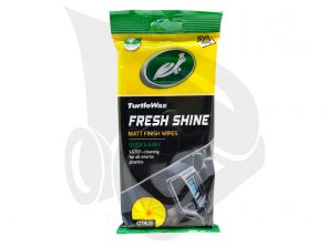Turtle Wax Fresh Shine Matt Finish Citrus Wipes, 24ks