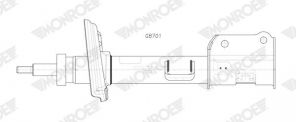 Monroe G8701 - Tlmič pruženia -