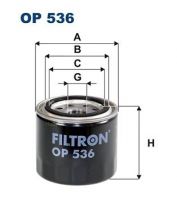 Filtron OP 536 - Olejový filter -