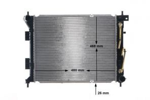 Mahle CR 2104 000S - Chladič vody -