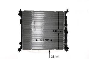 Mahle CR 1906 000S - Chladič vody -