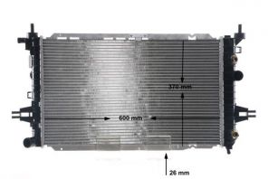 Mahle CR 2105 000S - Chladič vody -