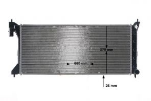 Mahle CR 2245 000S - Chladič vody -