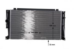 Mahle CR 775 001S - Chladič vody -