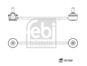 Febi 197300 - Spojovacia tyč -