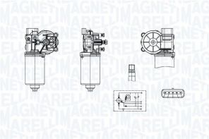 Magneti Marelli 064376400010 - Motor stieračov