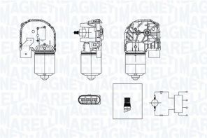 Magneti Marelli 064377600010 - Motor stieračov