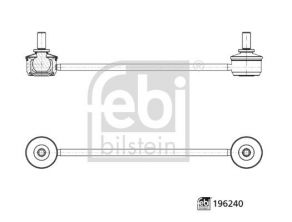 Febi 196240 - Spojovacia tyč -