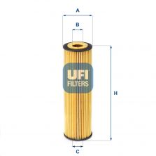 UFI 25.155.00 - Olejový filter