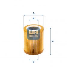UFI 25.164.00 - Olejový filter
