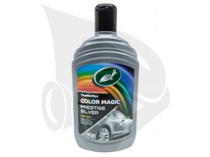 Turtle Wax Color Magic Car Wax Polish Silver, 500ml