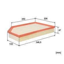Filtron AP 165/9 - Vzduchový filter -