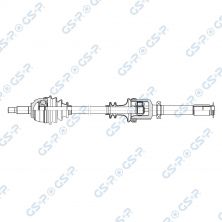 GSP 203826 - Hnací riadel