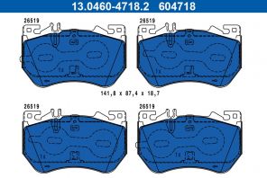 ATE 13.0460-4718.2 - Brzdové platničky -