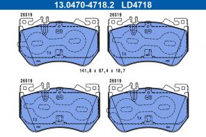 ATE 13.0470-4718.2 - Brzdové platničky -