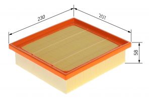 Bosch F 026 400 871 - Vzduchový filter -
