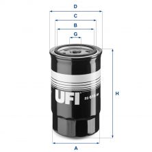UFI 23.615.00 - Olejový filter