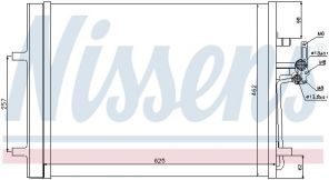 Nissens 940088 - Kondenzátor -