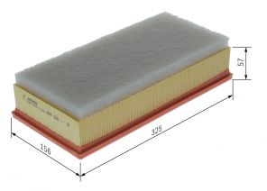 Bosch F 026 400 100 - Vzduchový filter -