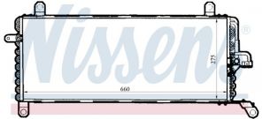 Nissens 94316 - Kondenzátor -