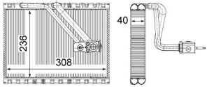 Mahle AE 128 000P - Výparník