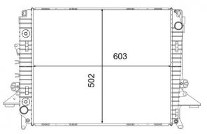 Mahle CR 2577 000S - Chladič vody -