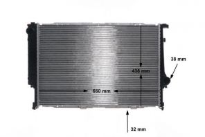 Mahle CR 287 000S - Chladič vody -