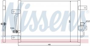 Nissens 94692 - Kondenzátor -