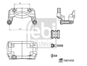Febi 1001450 -  -