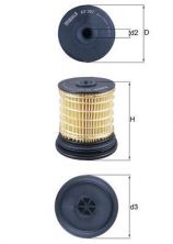 Knecht KX 397 - Palivový filter -