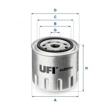 UFI 23.257.00 - Olejový filter