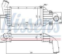 Nissens 96863 - Chladič plniaceho vzduchu -