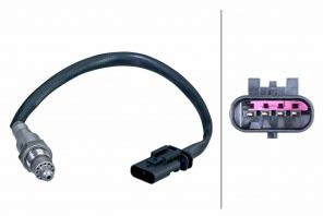 Hella 6PA 358 243-111 - Lambda sonda -
