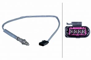 Hella 6PA 358 243-301 - Lambda sonda -