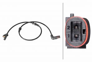 Hella 6PU 358 216-631 - Snímač počet otáčok kol -