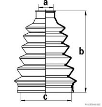 Jakoparts J2860500 - Manžeta