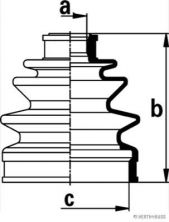 Jakoparts J2860902 - Manžeta