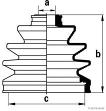 Jakoparts J2861001 - Manžeta