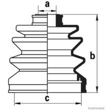 Jakoparts J2861002 - Manžeta